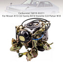 Carburetor 16010-G5211 For Nissan A15 C22 Sunny B310 Vanette C22 Pulsar N10
