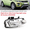 Right Driver Side Fog Light LR026089 For Range Rover Evoque L538 2011-15