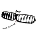 2020-2025 Fit BMW 6 Series G32 Double Slat Black Front Kidney Grille Grill