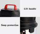5 Gallon Steel Stainless Wet/Dry Canister Vac Shop Vacuum Cleaner 1800W