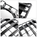 Front Grille Grill Mesh Chrome For Mercedes Benz GLK X204 2013-2015 GT