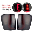1999-2004 2PCS Jeep Grand Cherokee Smoke Black Brake Tail Lights Tailight