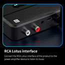 NFC Bluetooth 5.4 Audio Receiver AUX/RCA Amplifier USB Flash Drive to Play Music