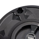 CNC Black Keyless Fuel Filler Cap For CFMoto 300 450 SS NK 700CL-X 800 NK 22-25