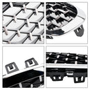 Front Kidney Grille Grill For BMW 1 Series F40 19-23 Silver Diamond Style