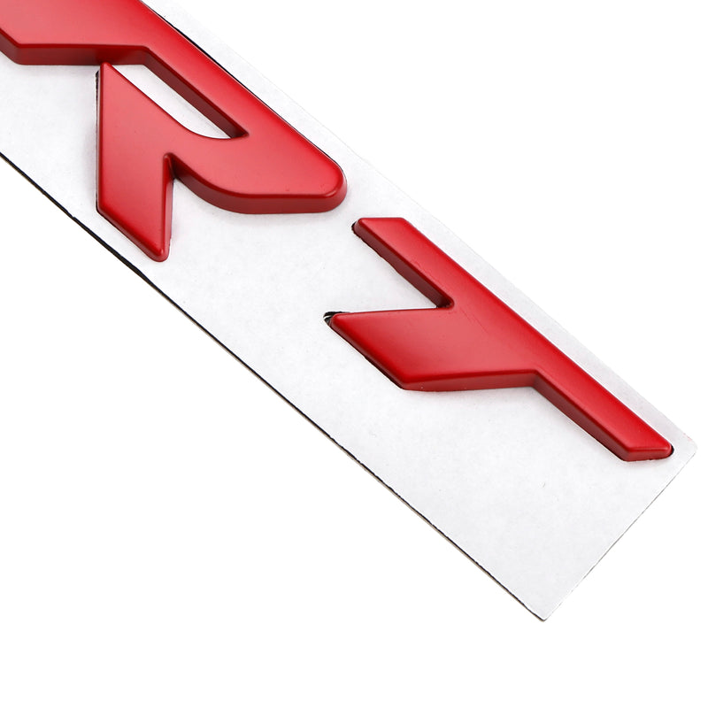 Rear Tailgate SRT Decal Emblem for Challenger Trunk Lid Badge Red