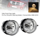 Pair Fog Lights For Dodge Chrysler Caliber Jeep Compass 4805857AA