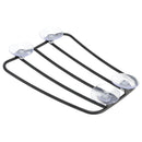Classic Style Motorcycle Black Universal Parcel Tank Rack Carrier w/Suction Cups