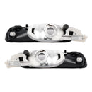 Pair Front Bumper Fog Light Without Blubs  For E46 323i 325i 1998-2001（Pre-LCI）