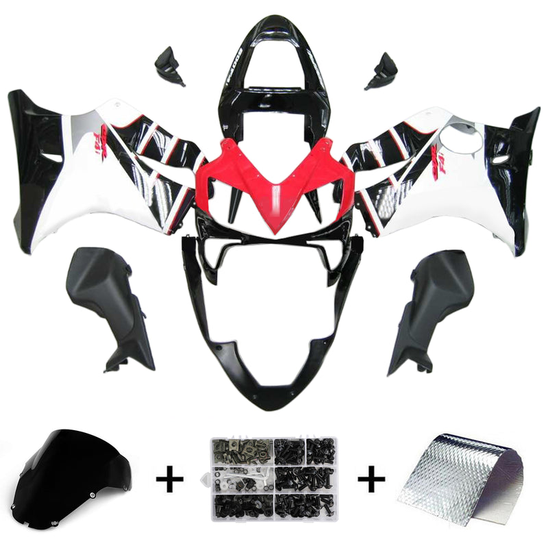 Amotopart Honda CBR600 F4i 2001-2003 Fairing Kit Bodywork Plastic ABS