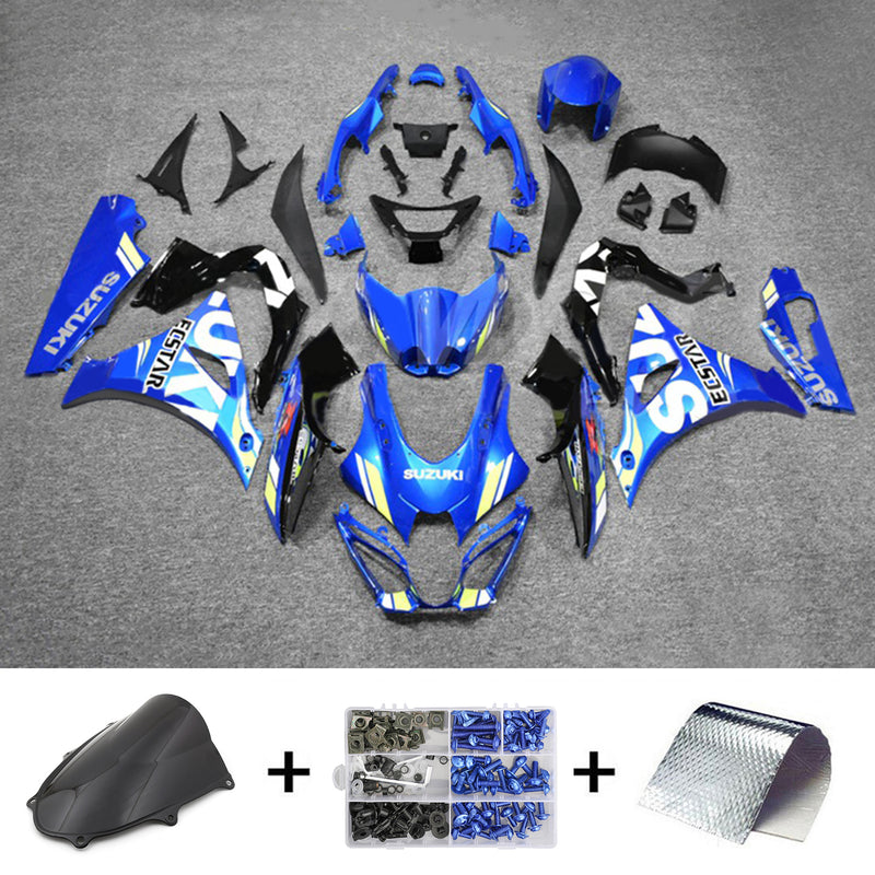 Amotopart Suzuki GSXR1000 2017-2023 K17 Fairing Kit Bodywork Plastic ABS