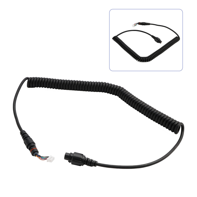 SM19A1 Button Talk Microphone Cord Hand Microphone Cable For MD780 MD650 RD980