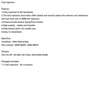 2016-2022 RC 125 200 125i 125cc DUKE Fuel Injectors Fit for 0280158281