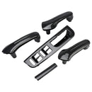 5x Window Switch Panel Bezel Door Handle Trim Set For VW Jetta MK4 1999-2004