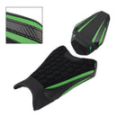 2019-2025 For Kawasaki Zx-6R Zx 6R Driver&Passenger Seat Kit Rear Cushion Green