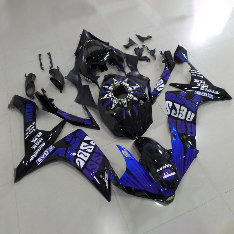 Amotopart Yamaha YZF 1000 R1 2007-2008 Fairing Kit Bodywork Plastic ABS