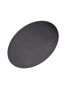 Oval Blank Aluminum Alloy License Plate DIY Universal fit for Motorcycle