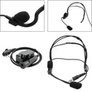 For HYT PD415 PD500 PD505 6-Pin U94 PTT 7.1-C8 Rear Mount Plug Tactical Headset