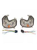 2PCS Rear Tail Light Bracket & Plug Bulb 68270837/92AA For Jeep Renegade 15-23