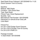 Seat Shield Driver Outboard 1JB13DX9AB For 11-20 Grand Caravan Town & Country
