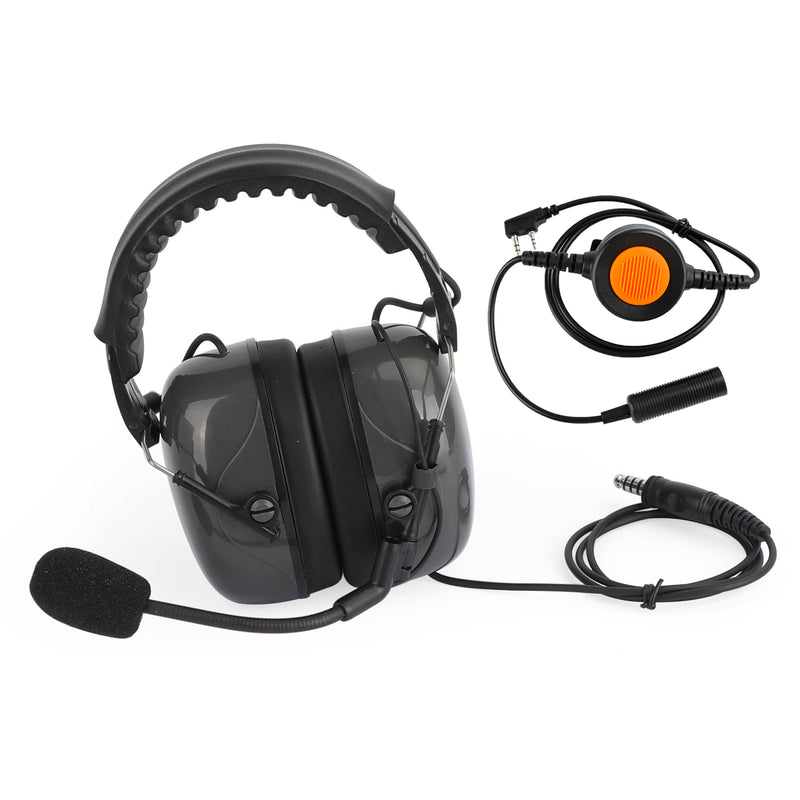 7.1-C5 Adjustable Noise Cancelling Headset For Kenwood TK-208 TK-220 TK-240