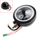 4-Bulbs Beam Headlight Fog Lamp Custom Fits For Racer Bobber Chopper