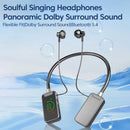 Bluetooth Headphones 5.3 Smart Digital Display for Games Live Singing Ear-Return