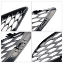 2PCS Front Bumper Fog Light Grill Lamp Cover Fit Audi Q7 Sportback 2010-2015