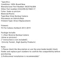 Rear Reverse Backup Camera Park Assist For Subaru Outback 2015-2019 86267AL00A