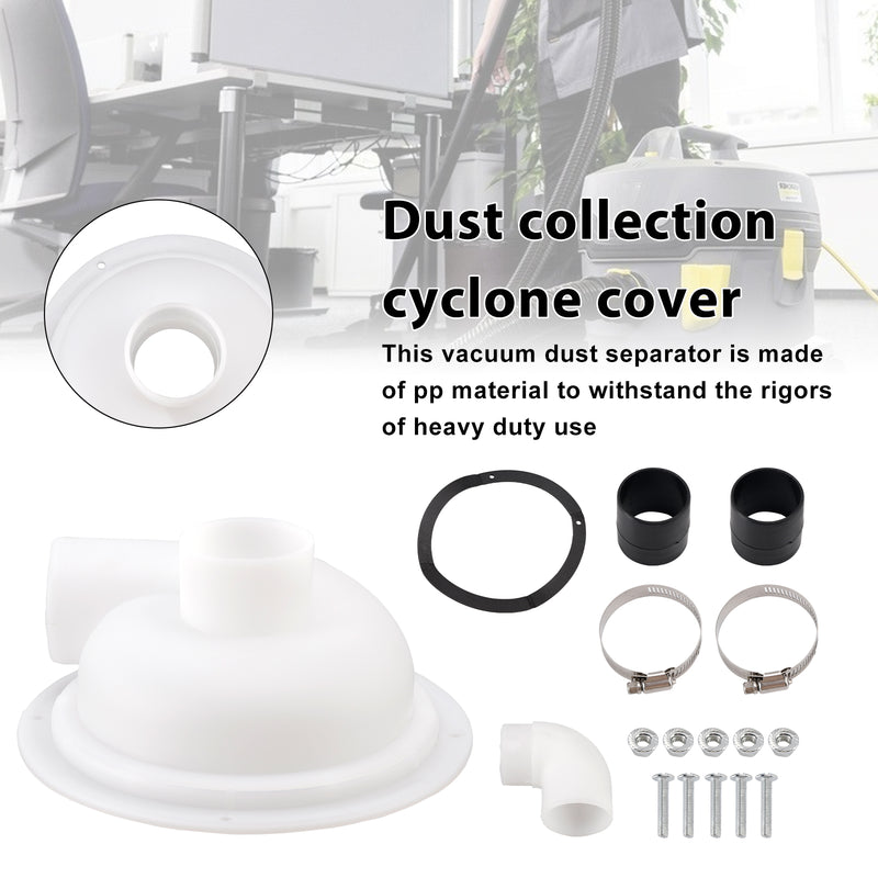 Dust Cyclone Separator Cover Attachment Chipboard Vacuum Cleaner Parts Plaster Vacuum Dust Separator Vacuum Cleaner Accessory