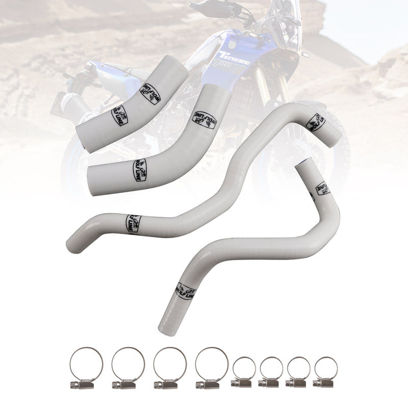 Silicone Radiator coolant Hose kit For Yamaha Tenere 700 2019-2024