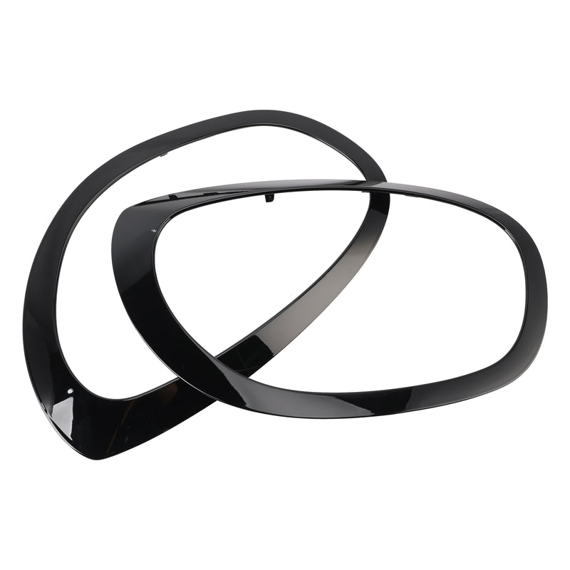 2PCS Left & Right Side Headlight Bezel Set For Mini Cooper Countryman 2017-2023