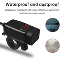 Motorcycle USB Super Fast Charging Handlebar Holder PD+QC3.0 Tpye-C Mobile Phone