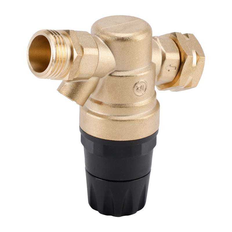 RV Water Pressure Regulator For RV Camper. Brass Lead-Free Adjustable