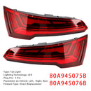 Left+Right Rear Tail Light Lamp LED For Audi Q5 MK2 FACELIFT 2021-2024 LED 5 PIN