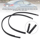 2PCS Roof Molding Trim Left+Right For Honda Civic 2012-2015