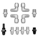 70" SS Braided Transmission Cooler Hose Line For Turbo 700R4-4L60-4L60E - 4L65E