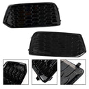 Audi Q5 2018-2022 Mesh 2PCS Front Bumper Cover Grille Grill Bezel Insert