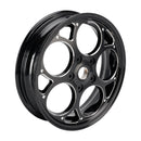 ALUMINUM 3.0 X 12" WHEEL RIM SET BLACK FOR VESPA SPRINT PRIMAVERA 50 125 150