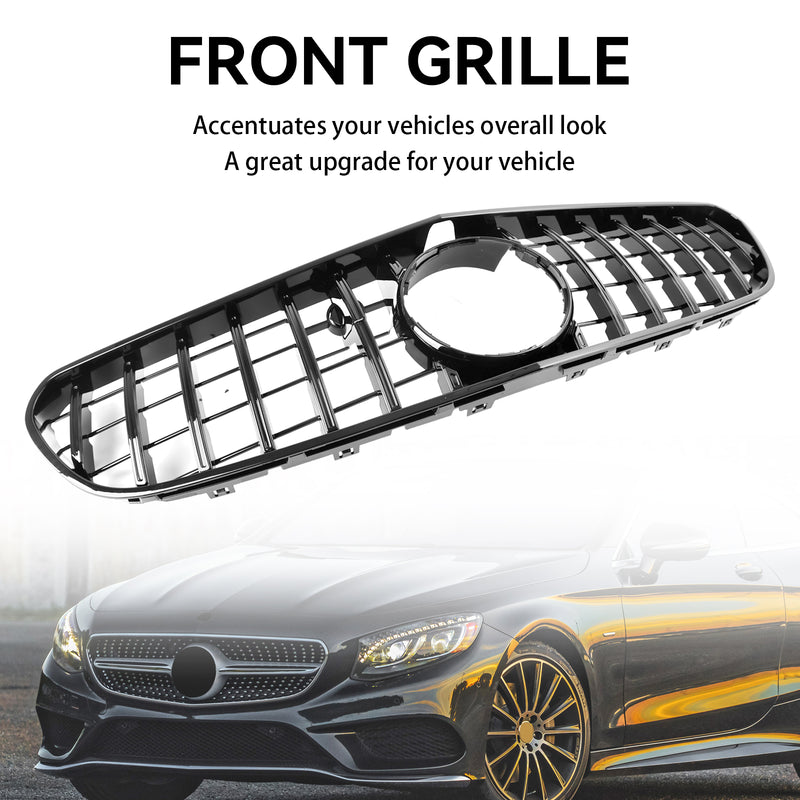 Mercedes Benz W217 S63 AMG 2015-2017 Pre-Facelift Front Bumper Grille Grill
