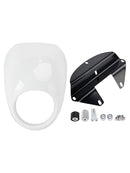 1973-up Sportster Dyna XL 883 1200 FX Headlight Fairing Light Cover