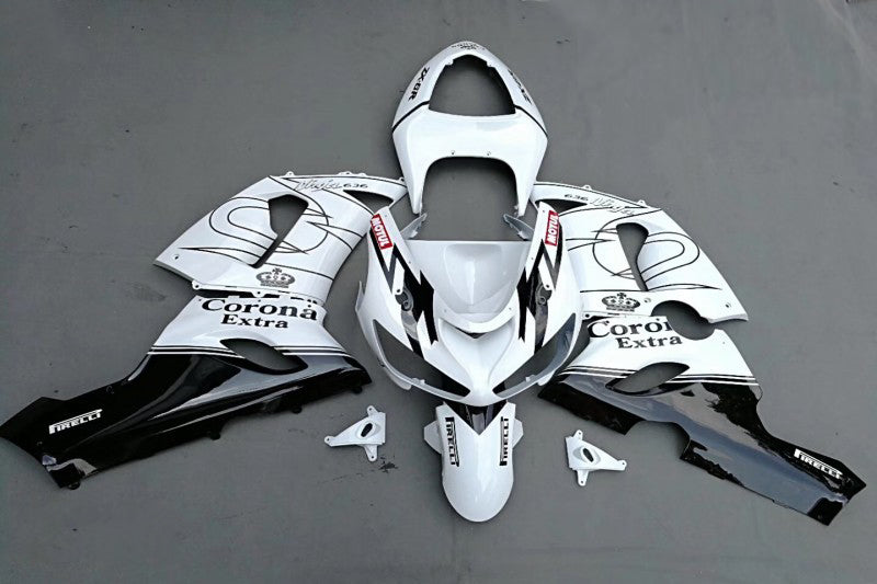 Amotopart Kawasaki ZX6R 636 2009-2012 Fairing Kit Bodywork Plastic ABS