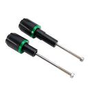 Cnc Anti-Crash Frame Sliders Protector Green For Kawasaki Ninja 650 2017-2023