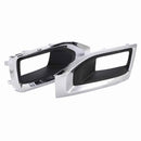 Pair Fog Light Lamp Bezel Chrome Cover 22936426 22936427 For GMC Yukon 2015-20