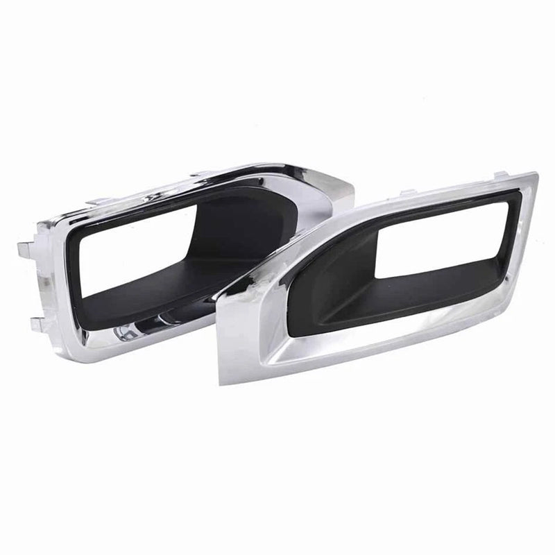 Pair Fog Light Lamp Bezel Chrome Cover 22936426 22936427 For GMC Yukon 2015-20