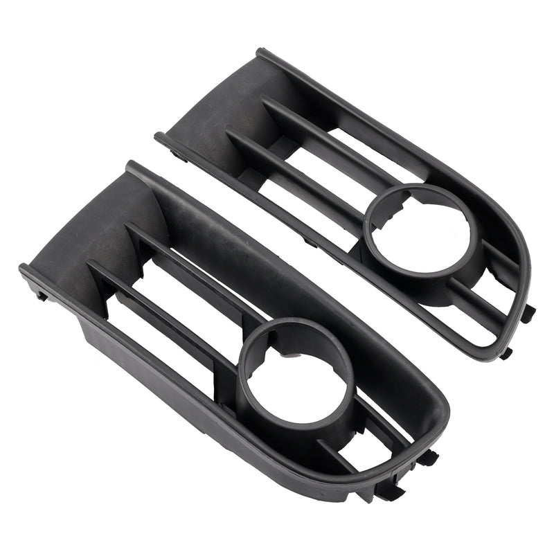 2PCS Front Lower Fog Light Cover Grille Grill Fit VW Polo 2002-2005