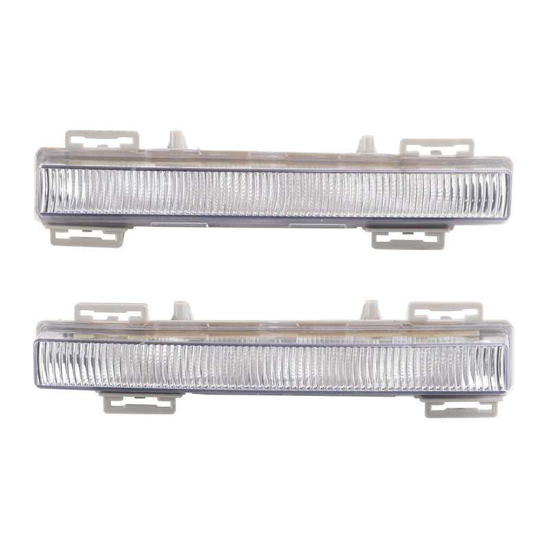 LH RH Pair Daytime Run Lamp Fog Light For Mercedes W166 ML/GL350/400/550 12-15
