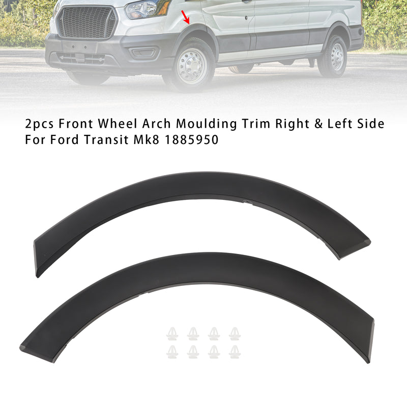 2pcs Front Wheel Arch Moulding Trim Right & Left For Ford Transit Mk8 1885950