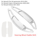 Steering Wheel Paddle Shifter Extension For Renault Clio Captur Aluminium