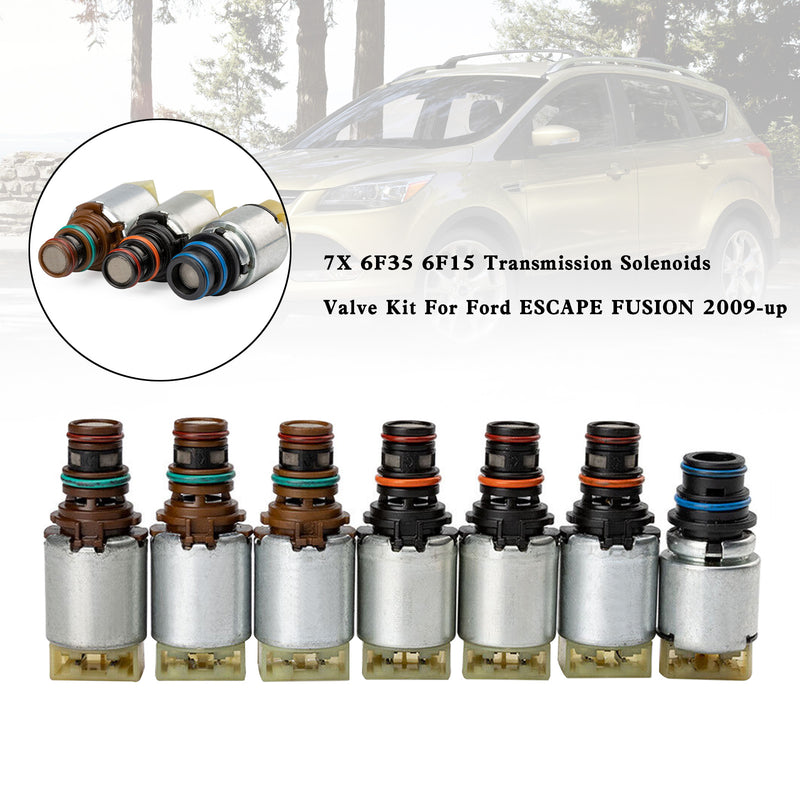 Ford Tribute 2008-2011 L4 2.3L 2.5L V6 3.0L 7X 6F35 6F15 Transmission Solenoids Valve Kit